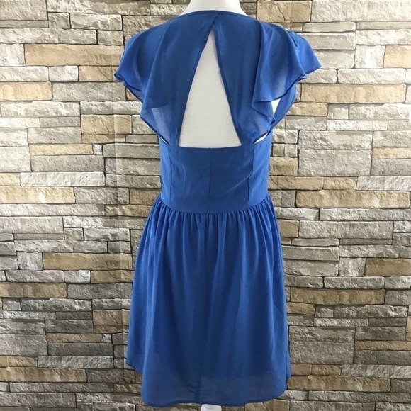 Forever 21 Blue Cutout Sundress size M Medium - Picture 8 of 8